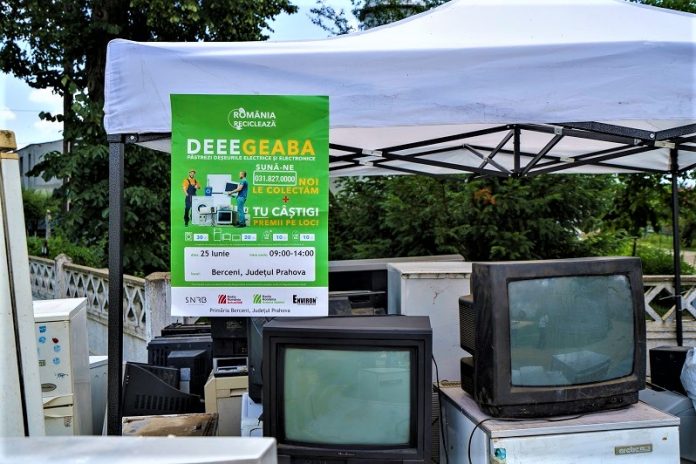 România Reciclează a început în forță: 60 tone de deșeuri electrice colectate la finalul primei luni de campanie