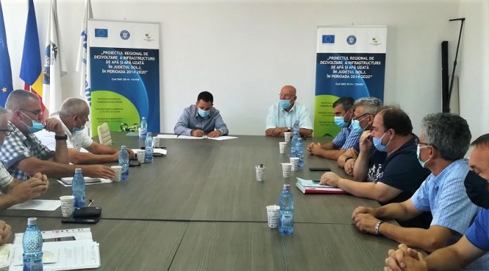 Compania de Apă Oltenia a semnat contractul pentru extinderea rețelelor de apă și canalizare în Calafat și Maglavit