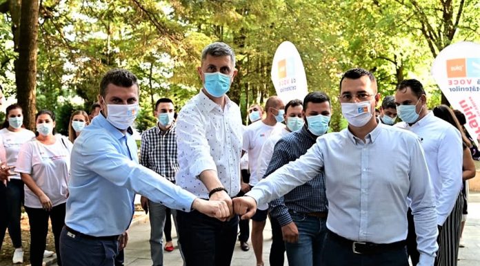 Alianța USR PLUS Vâlcea și-a lansat candidații pentru alegerile locale din 27 septembrie 2020