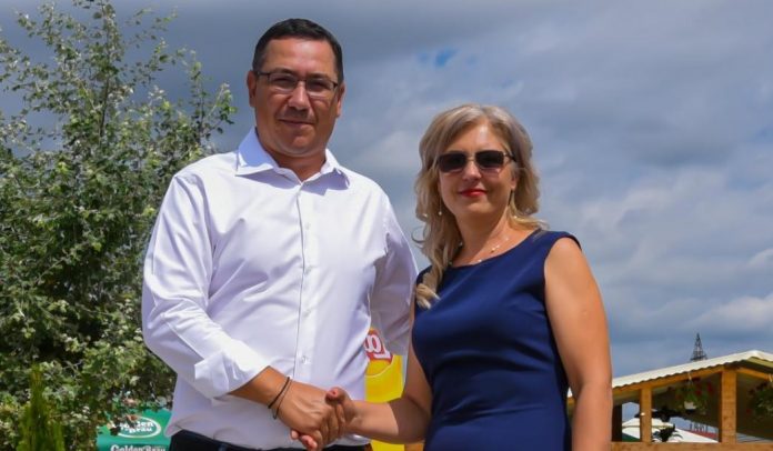 Victor Ponta - Nadia Florentina Manda - PRO Romania - Simnicul de Sus