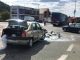 Accident rutier la Râmnicu Vâlcea, într-un sens giratoriu de pe bulevardul Tudor Vladimirescu