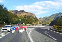 Vâlcea: Restricții de circulație rutieră la Călimănești, Câineni și Voineasa