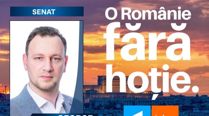 USR PLUS Vâlcea: Sunt George Botoran și candidez pentru un post de senator, în județul Vâlcea