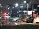 Accident rutier in Ramnicu Valcea - un autoturism a lovit o conducta de gaze