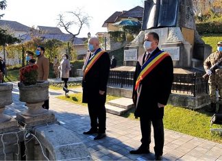 1 Decembrie – Ziua Națională a României, marcată la Râmnicu Vâlcea cu o ceremonie în format restrâns