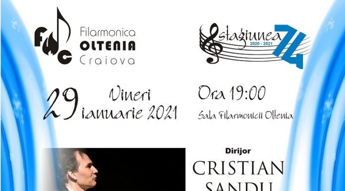 Concert Schumann la Filarmonica OLTENIA Craiova – sub bagheta dirijorului Cristian Sandu, în interpretarea solistică a pianistei Anca Săftulescu Concert Schumann la Filarmonica OLTENIA Craiova sub bagheta dirijorului Cristian Sandu, în interpretarea solistică a pianistei Anca Săftulescu