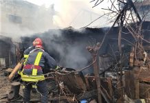Craiova Incendiu pe strada Bega