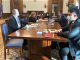 Horatiu Buzatu vicepresedinte UNPR Oltenia face to face cu presedintele Senatului Romaniei Anca Dragu