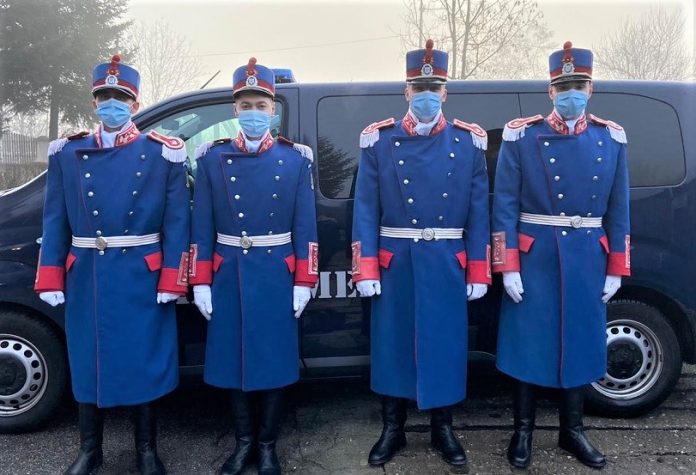 Jandarmeria Valcea prezenta la manifestarile prilejuite de Mica Unire