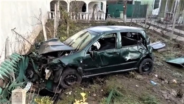 Accident rutier grav în Balș - tânăr salvat de un paramedic SMURD aflat în timpul liber - VIDEO