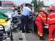Accident pe DJ 564, între Brebeni și Coteana – șoferiță încarcerată la volan