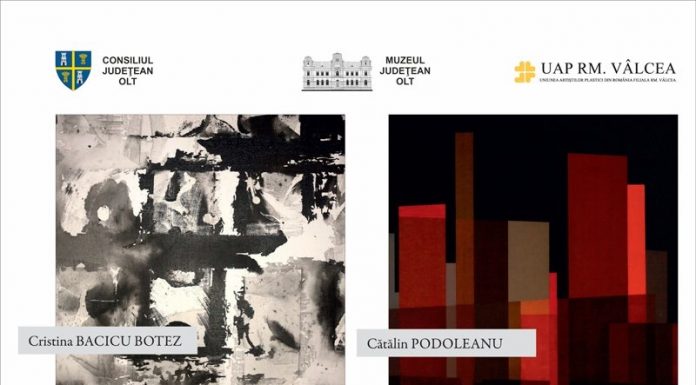 Expoziția „REVERBERAȚII – Artă abstractă“ pe simezele Galeriei ARTIS din Slatina