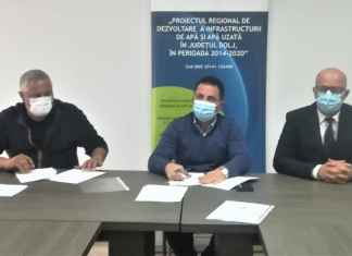 Compania de Apă Oltenia a semnat un nou contract care prevede investiții pentru apă și canalizare cu fonduri europene în județul Dolj