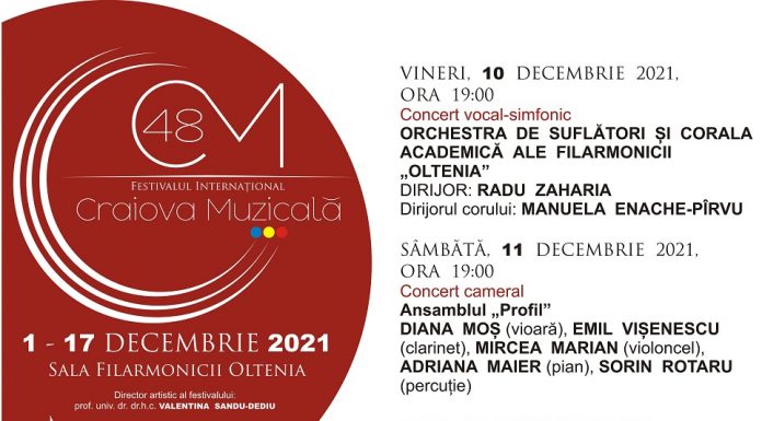 Festivalul Internaţional CRAIOVA MUZICALĂ 2021