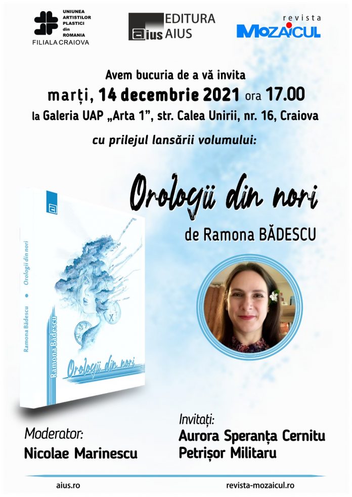 OROLOGII DIN NORI de Ramona BADESCU lansare de carte