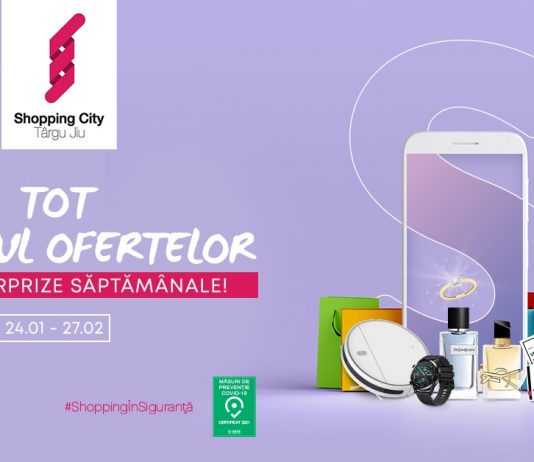 Shopping City Târgu Jiu dă startul campaniei de iarnă cu reduceri de până la 70%