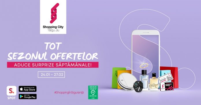 Shopping City Targu Jiu da startul campaniei de iarna cu premii si reduceri de pana la 70%