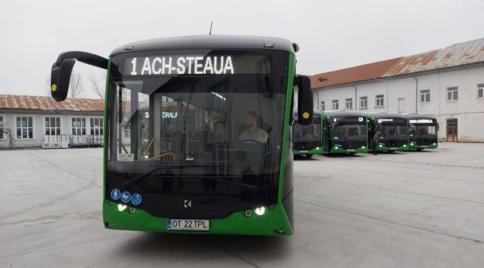 Transport cu autobuze electrice, la Slatina, prin POR 2014-2020