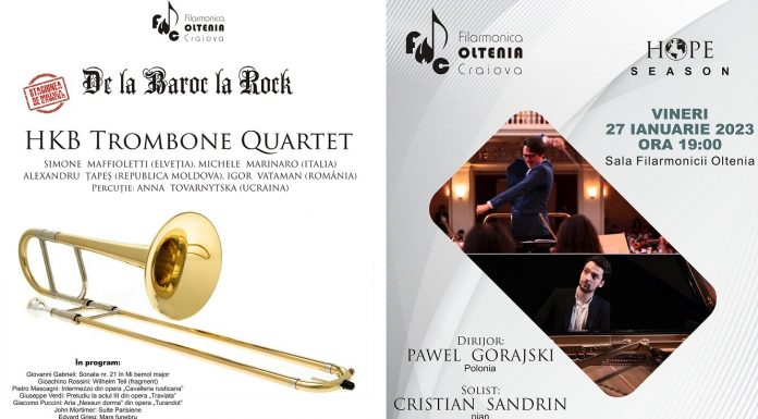 Afis Trombone si PAWEL GORAJSKI