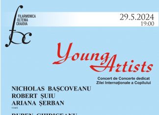 YOUNG ARTISTS,,Concert simfonic dedicat Zilei Internaționale a Copilului