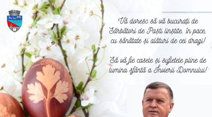 Mesaj de sărbători din partea Primarului Municipiului Râmnicu Vâlcea, Mircia Gutău