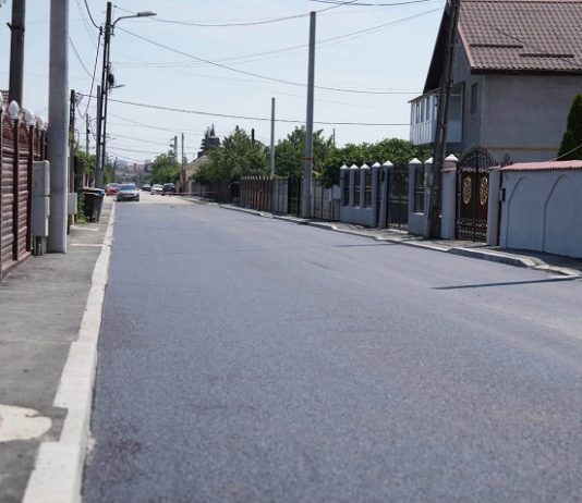 A fost asfaltat și ultimul tronson al străzii Gorjului, din municipiul Craiova