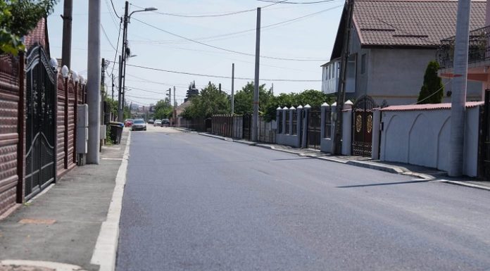 A fost asfaltat și ultimul tronson al străzii Gorjului, din municipiul Craiova