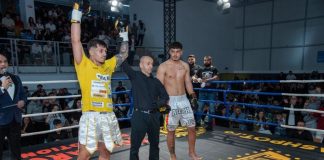 Bodescu Becali Gabriel a obținut o victorie rapidă la Cobzaru Fight Championship
