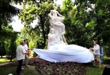 La Râmnicu Vâlcea, monumentul domnitorului Barbu Știrbei, recondiționat, a fost inaugurat oficial