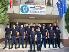 Stagiul de practică al elevilor s-a încheiat la Inspectoratul de Jandarmi Județean Dolj