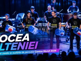 Cantus Mundi organizează audiții pentru ateliere gratuite de percuție dedicate copiilor și adolescenților