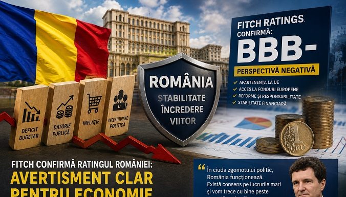 Fitch păstrează România în categoria recomandată investițiilor. Nicușor Dan: „În ciuda zgomotului politic, România funcționează”