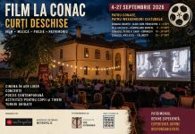 Film, muzică și poezie în curțile conacelor istorice. „Film la Conac – Curți Deschise” pornește din Olt