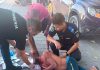 Olt: Jandarmii au intervenit pentru oprirea unui conflict violent la Scărișoara. Urme de sânge și o sticlă spartă, găsite la fața locului