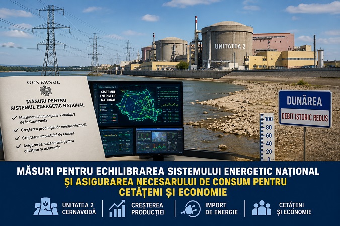 Măsuri pentru echilibrarea sistemului energetic național