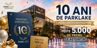 ParkLake marchează 10 ani cu peste 5.000 de premii. Septembrie aduce campanie aniversară și evenimente pentru public
