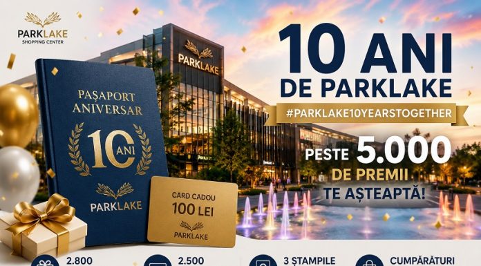 ParkLake marchează 10 ani cu peste 5.000 de premii. Septembrie aduce campanie aniversară și evenimente pentru public