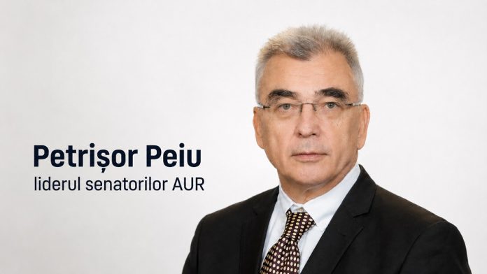 Petrisor Peiu liderul senatorilor AUR