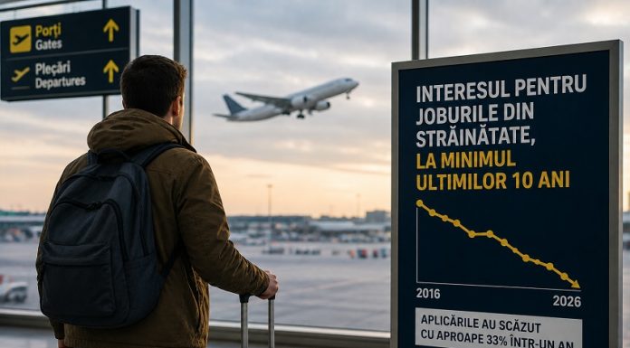 Românii se întorc spre piața muncii din țară. Interesul pentru joburile din străinătate, la minimul ultimilor 10 ani