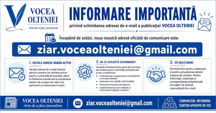 VOCEA OLTENIEI GMAIL
