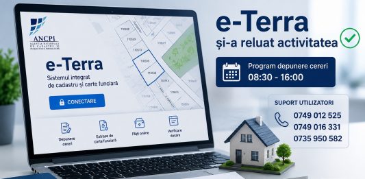 e-Terra și-a reluat activitatea. ANCPI recuperează întârzierile, dar plata cu cardul rămâne temporar indisponibilă