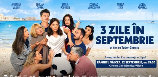 Avanpremieră la Râmnicu Vâlcea: Tudor Giurgiu și Andreea Vasile prezintă filmul „3 zile în septembrie”