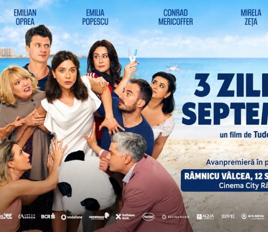 Avanpremieră la Râmnicu Vâlcea: Tudor Giurgiu și Andreea Vasile prezintă filmul „3 zile în septembrie”