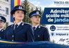 Admitere în școlile militare de jandarmi. Înscrierile continuă până pe 4 octombrie