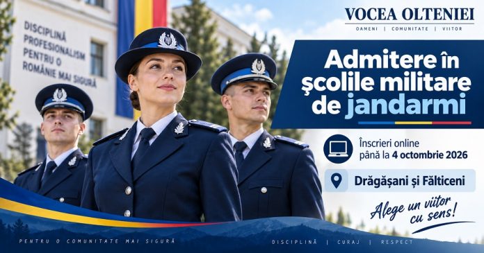 Admitere în școlile militare de jandarmi