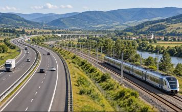 Guvernul aprobă indicatorii pentru Autostrada Brașov–Făgăraș și modernizarea căii ferate Apahida–Suceava