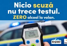 „Nicio scuză nu trece testul”: campanie pentru șofatul fără alcool