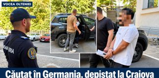 Bărbat căutat de autoritățile germane, depistat la Craiova