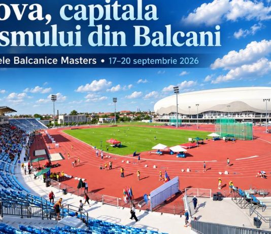 Craiova, capitala atletismului balcanic: aproape 1.000 de sportivi și oficiali din 17 țări, la Campionatele Balcanice Masters