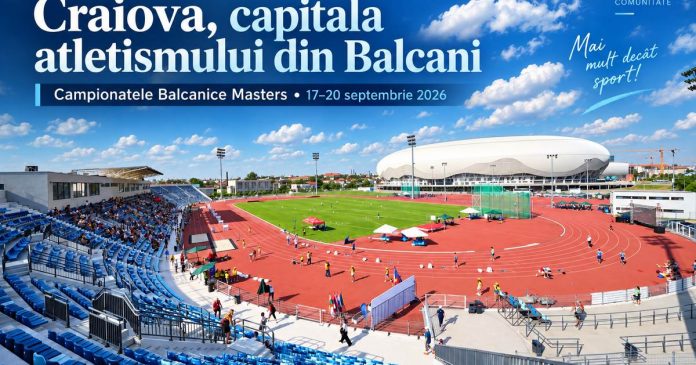 Craiova, capitala atletismului balcanic